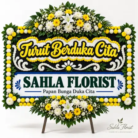 Papan Bunga Duka Gunung Sahari